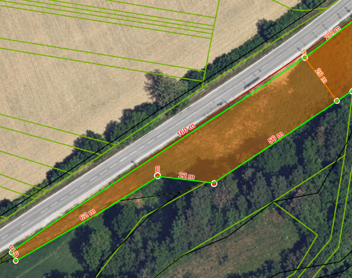 ATRAKTÍVNY STAVEBNÝ POZEMOK 2 208 m² PRI HLAVNEJ CESTE – MODROVKA, okr. N. Mesto/Váhom, IDEÁLNY NA PODNIKANIE