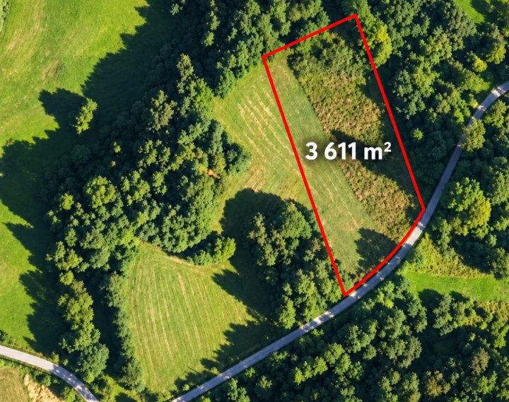 Pozemok 3611m2 v obci Zubák , okres Púchov