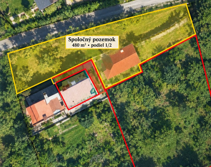 Rekreačná 2 podlažná chata v obci Čavoj-Krpelance