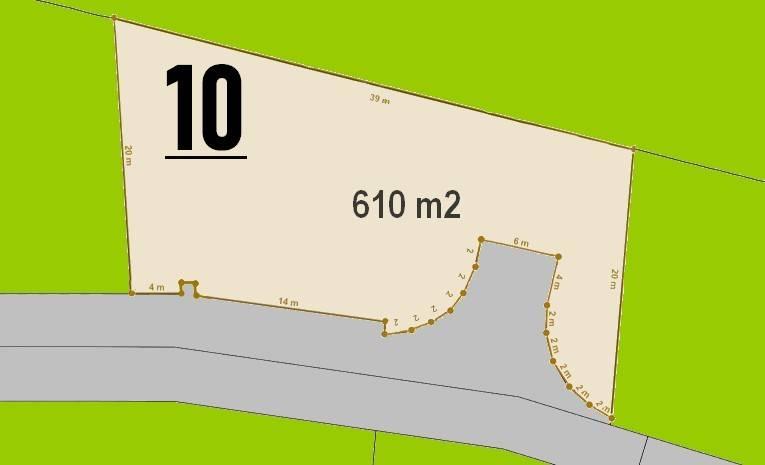 PREDAJ STAVEBNÝ POZEMOK 610 M² BOROVCE /VODA, ELEKTRINA, KANALIZÁCIA/