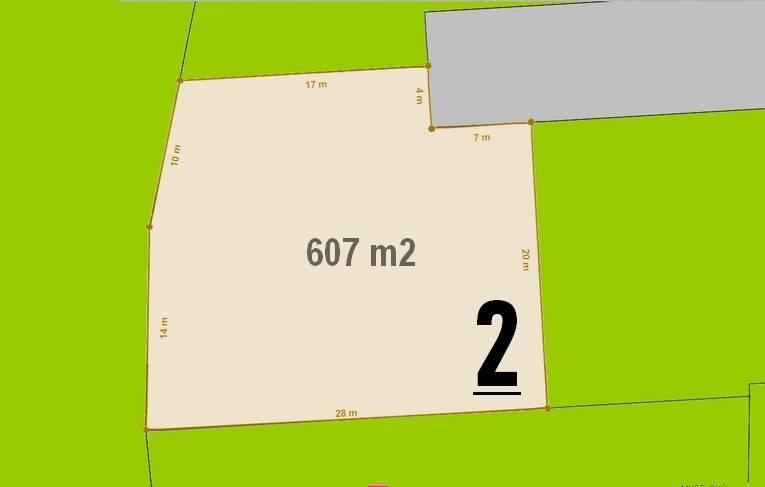 PREDAJ STAVEBNÝ POZEMOK 607 M² BOROVCE /VODA, ELEKTRINA, KANALIZÁCIA/