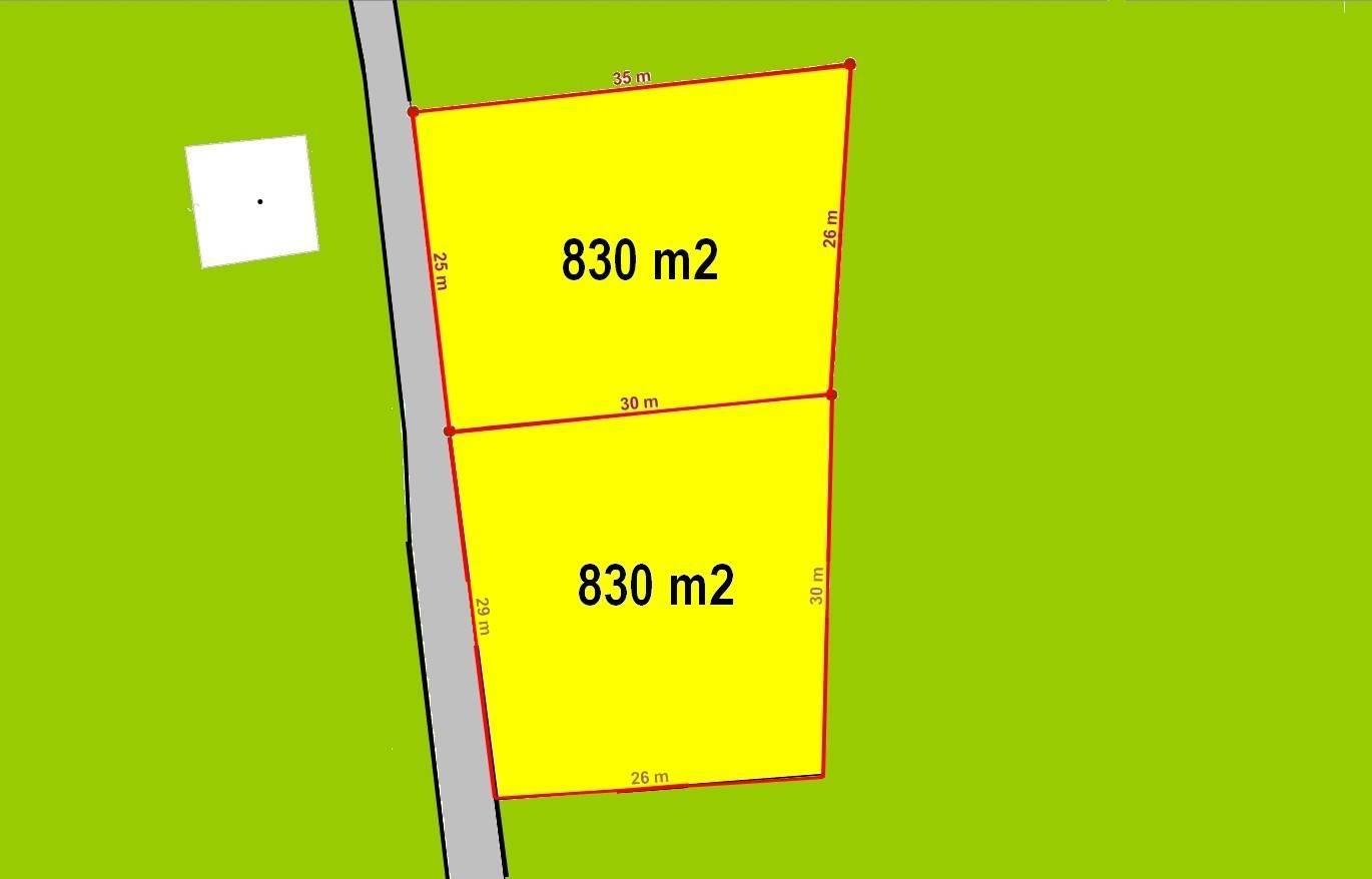 DVA POZEMKY 2 x 830 M2 NA MYJAVSKÝCH KOPANICIACH NA PREDAJ