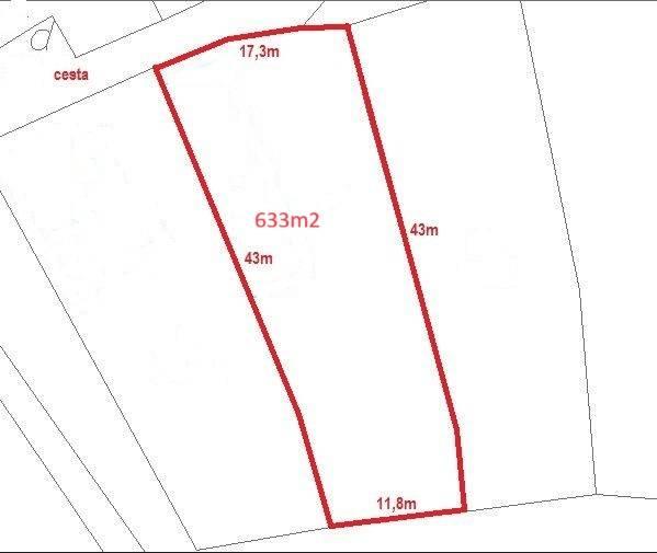 Slnečný pozemok s pekným výhľadom 633m2, Banka pri Piešťanoch