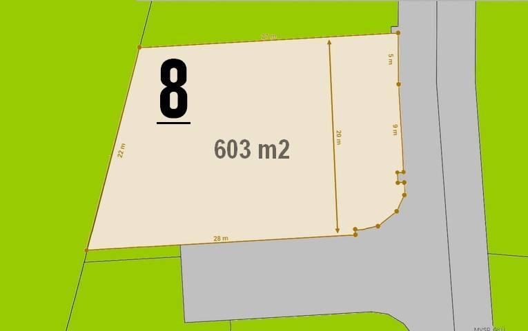 PREDAJ STAVEBNÝ POZEMOK 603 M² BOROVCE /VODA, ELEKTRINA, KANALIZÁCIA/