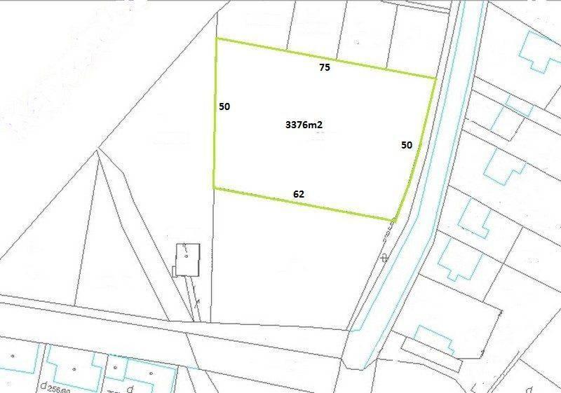 Pozemok 3376m2, na výstavbu rodinných domov - Ratnovce