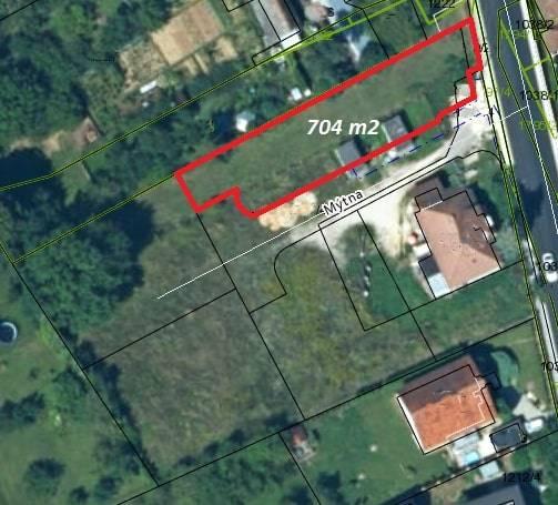 Stavebný pozemok o výmere 704 m2 v súkromnej štvrti - Stará Turá
