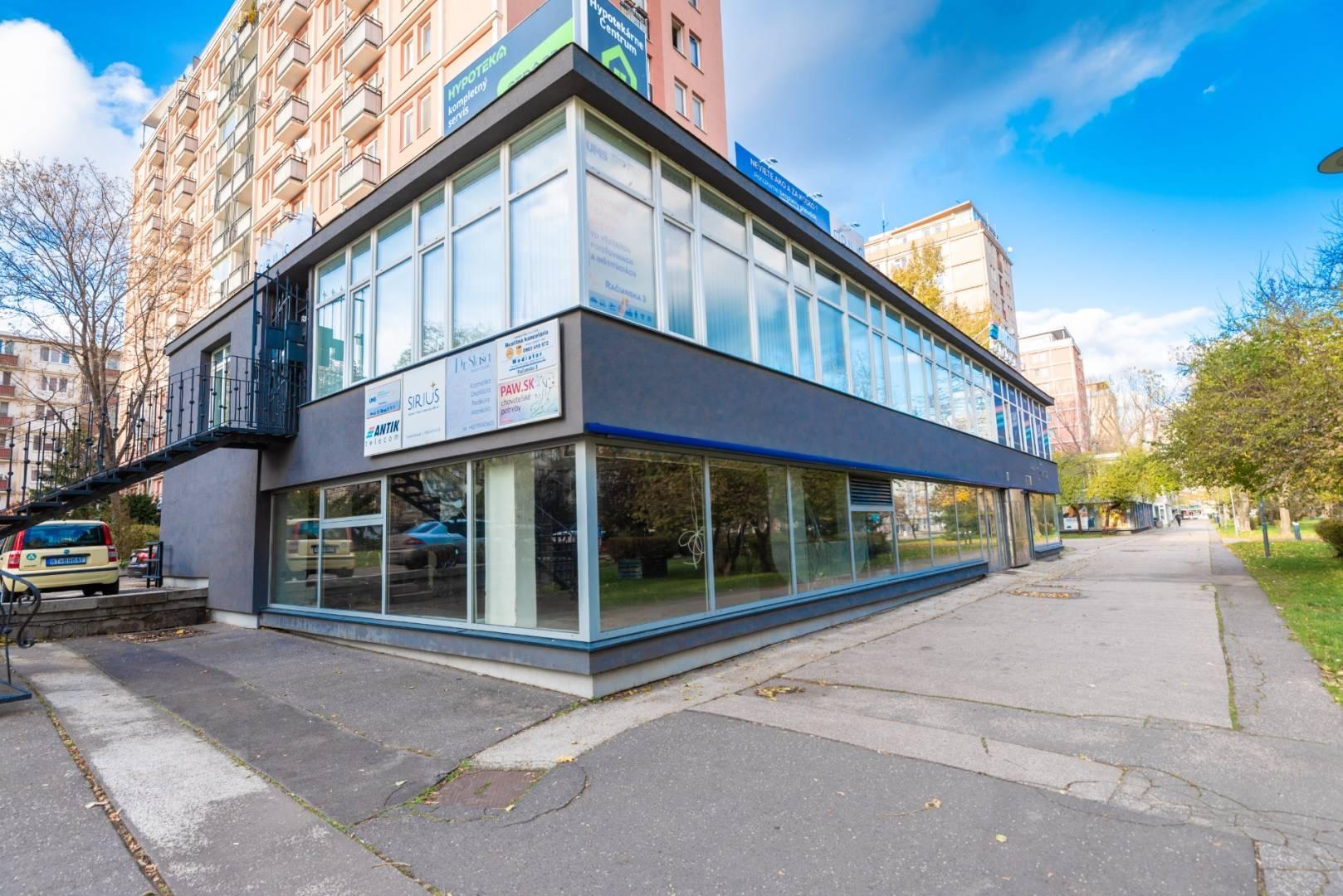 Obchodný priestor, 345 m², Račianska ul., BA III-Nové Mesto