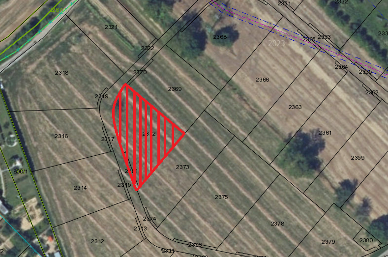 Stavebný pozemok o výmere 621 m2 - Trenčianske Bohuslavice