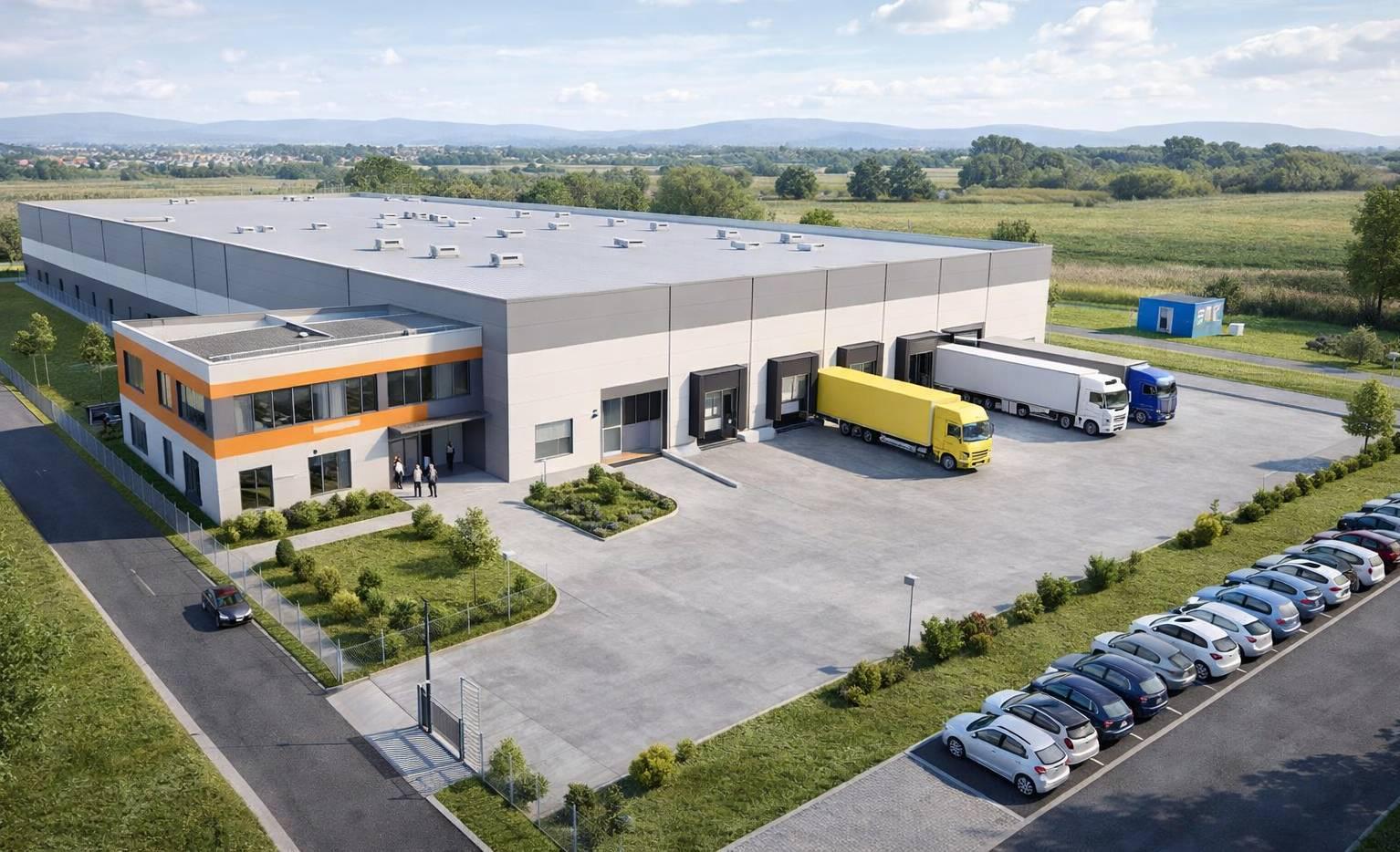 Investičná príležitosť – rozostavaný priemyselný areál s platným stavebným povolením, Drahovce (Piešťany)