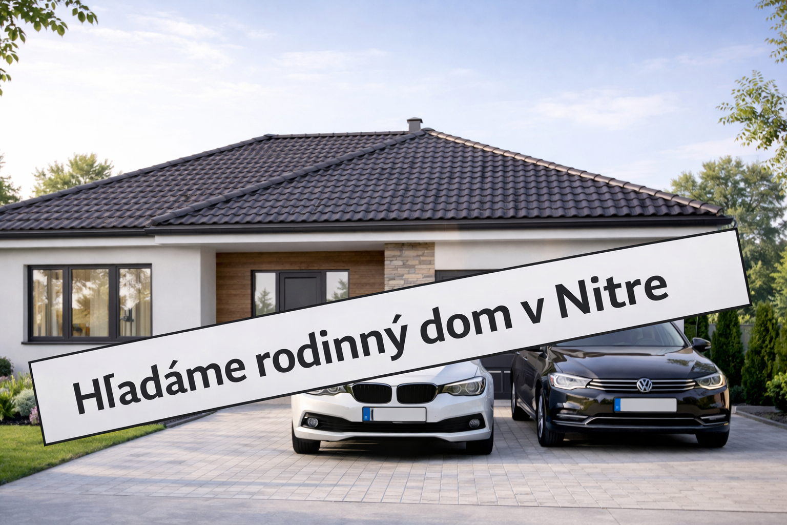Hľadáme rodinný dom v Nitre
