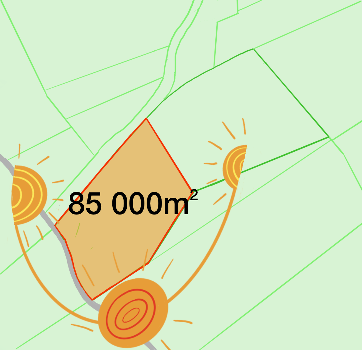 Na predaj ORNÁ Pôda Dežerice 85000 m2