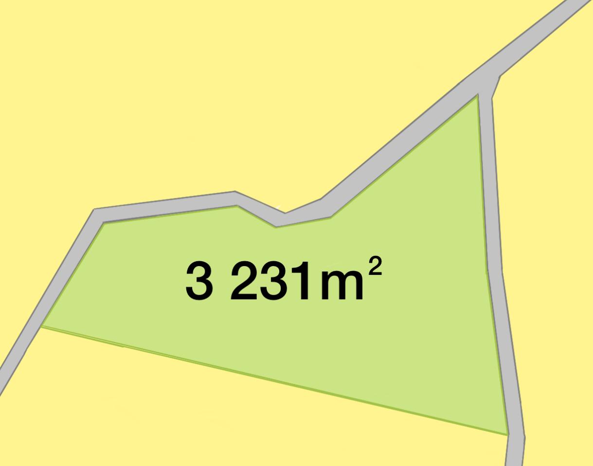 Na predaj Stavebný pozemok Čavoj, okr. Prievidza, 3231 m2