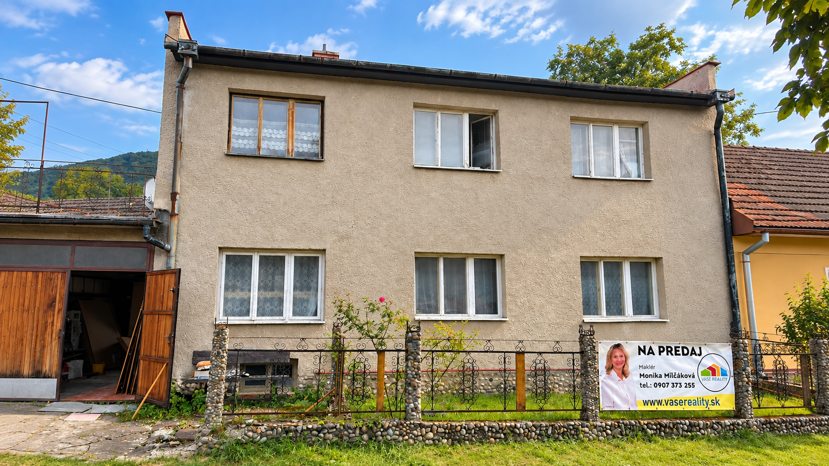 EXKLUZÍVNE* Na predaj Rodinný dom Omšenie, pozemok 526 m2