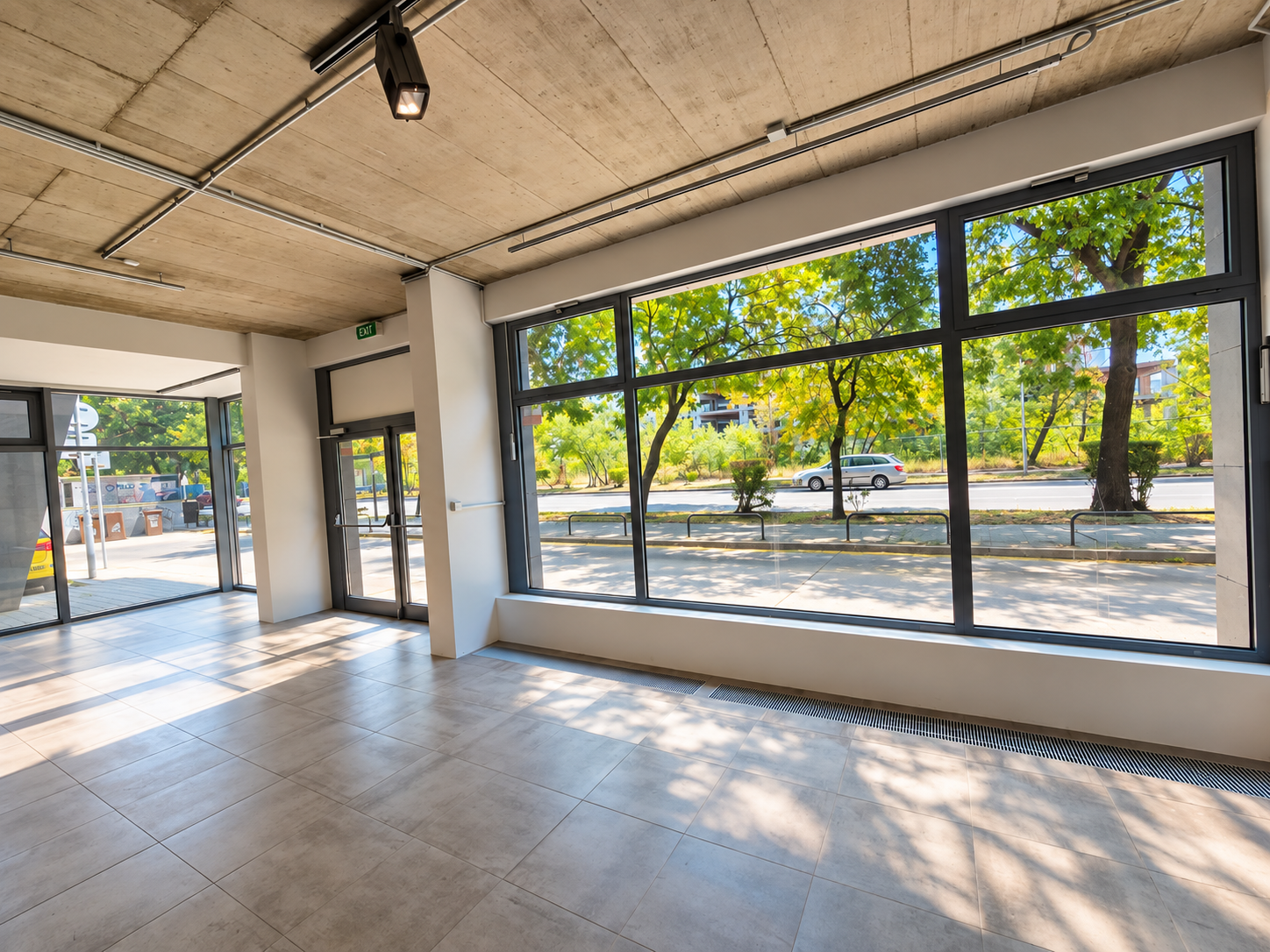 Na prenájom obchodný priestor, 175 m², Ružinov – Tomášikova, priamy vstup z ulice, veľké výklady