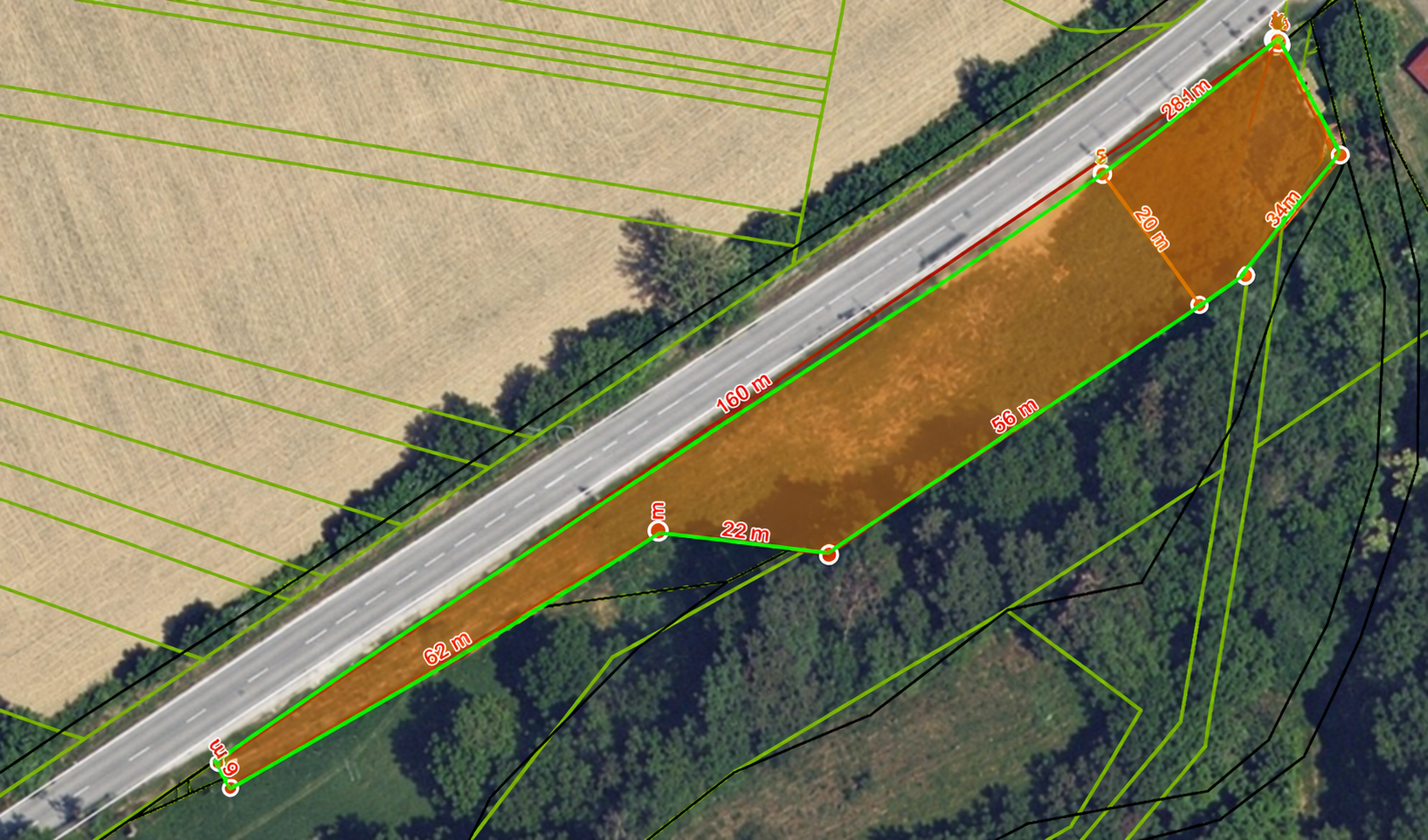 ATRAKTÍVNY STAVEBNÝ POZEMOK 2 208 m² PRI HLAVNEJ CESTE – MODROVKA, okr. N. Mesto/Váhom, IDEÁLNY NA PODNIKANIE