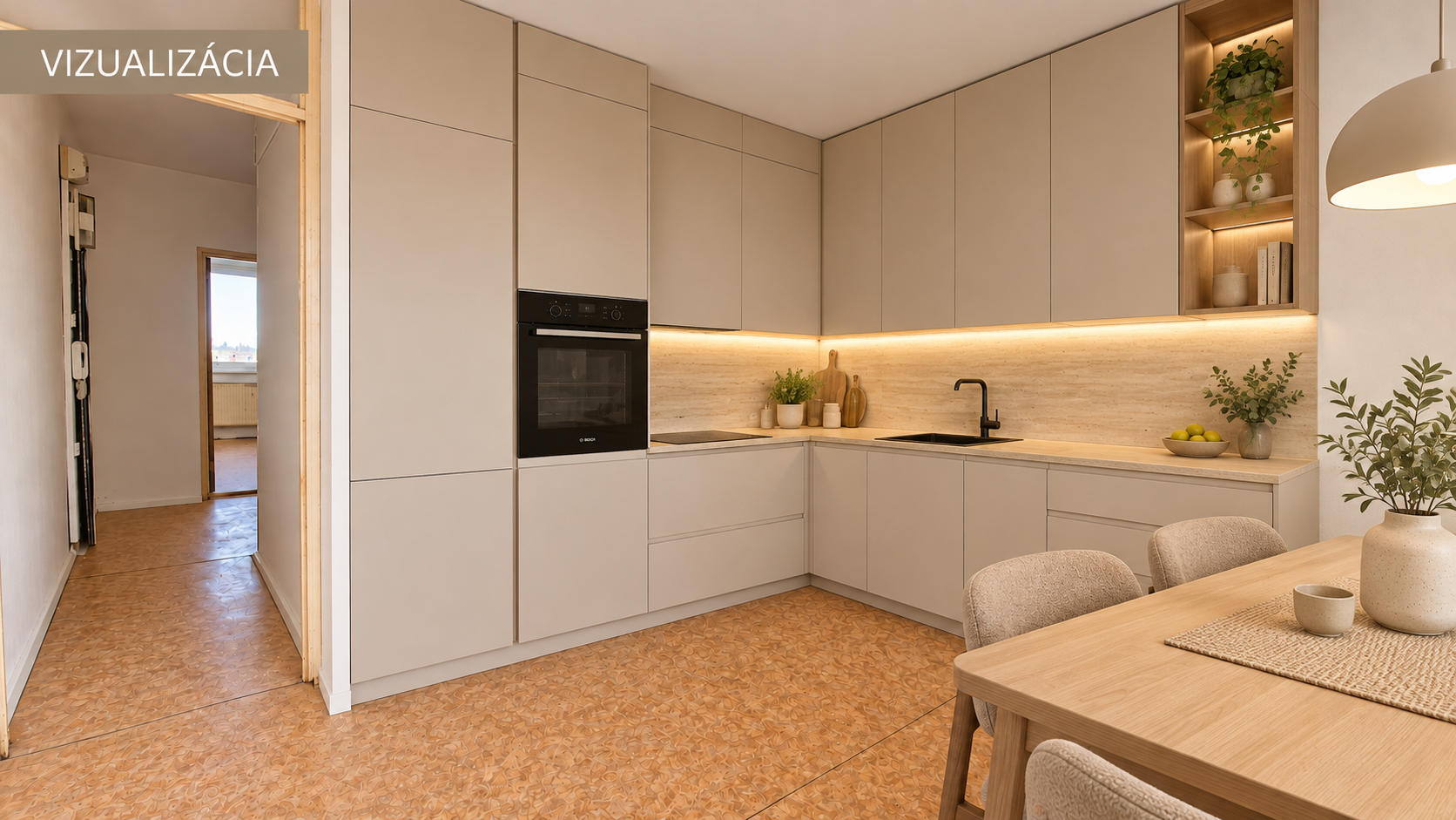 3-izbový byt v Piešťanoch, 74m2 - viac priestoru pre vašu rodinu