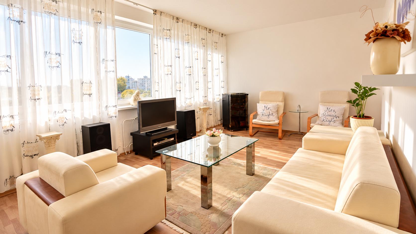 Priestranný 3-izbový byt s lodžiou, 101 m², Zadunajská cesta, Petržalka